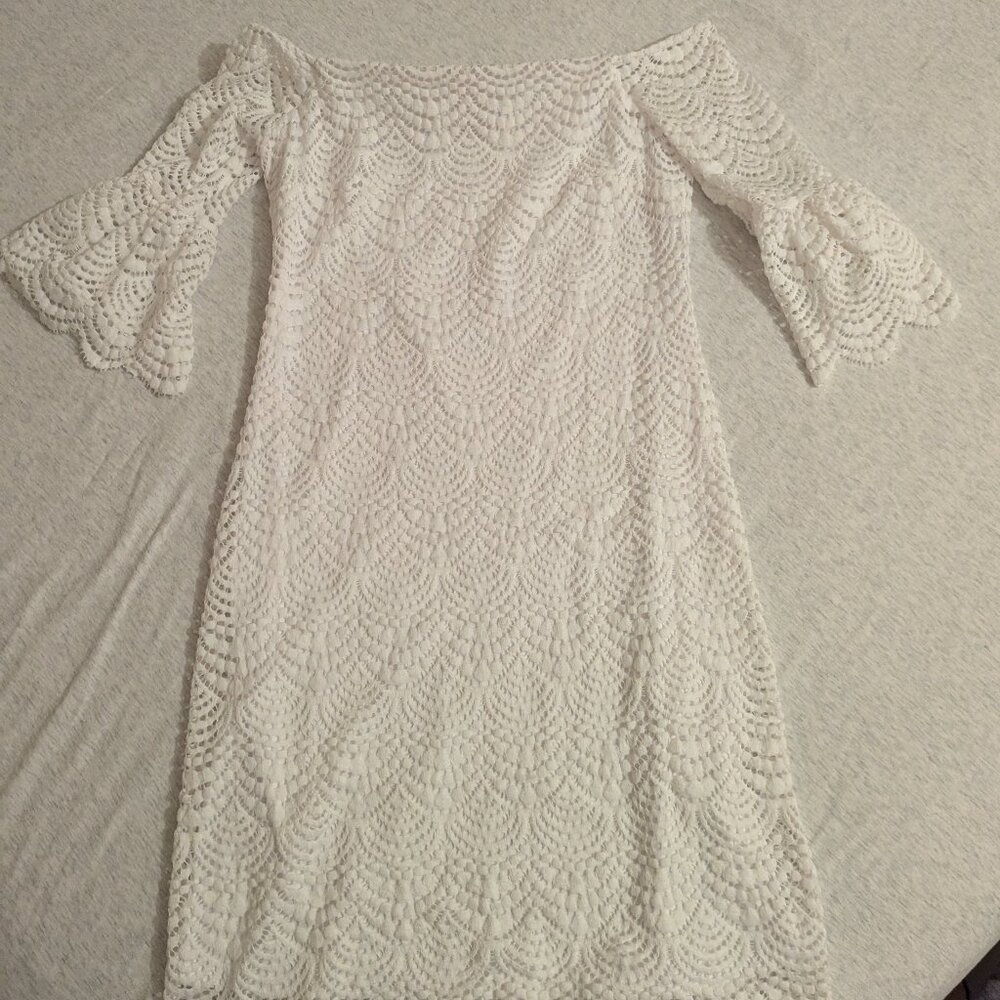 Lilly white lace sundress